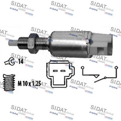 FISPA 5.140117 Switch, clutch control (cruise control) IS 2.2 D 177 PS Diesel 2013