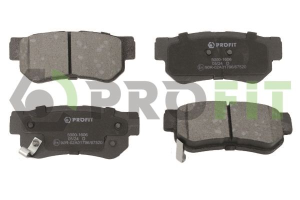 PROFIT Brake pad set Article number: 5000-1606 cheaply