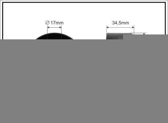 CAFFARO Deflection / Guide Pulley, v-ribbed belt Article number: 500039 cheaply