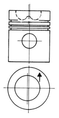 KOLBENSCHMIDT Air filter Article number: 50013857 cheaply