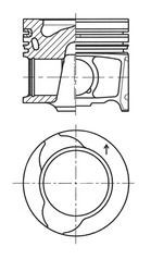 KOLBENSCHMIDT Air filter Article number: 50014324 cheaply