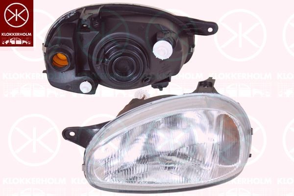 KLOKKERHOLM Headlight Article number: 50220146 cheaply