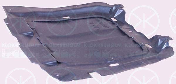KLOKKERHOLM 5023795 Engine Cover CORSA 1.7 DTI (F08, F68) 75 PS Diesel 2009