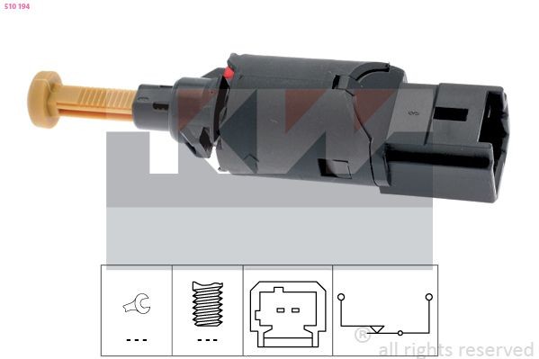 KW Interruptor de luz de stop Número de artigo: 510 194 baixo custo