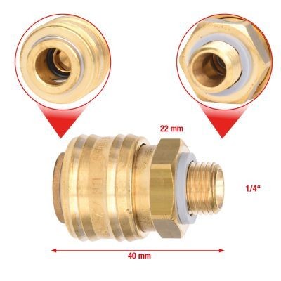 KS TOOLS Connector / Distributor Piece, compressed air system Article number: 515.3480 cheaply