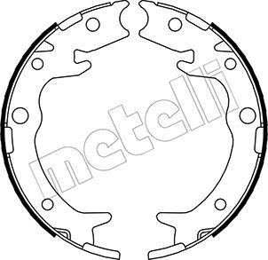 METELLI Handbrake shoes Article number: 53-0159 cheaply