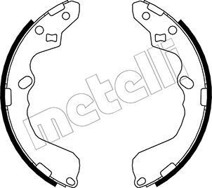 METELLI Brake Shoe Set Article number: 53-0212 cheaply