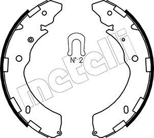 METELLI Brake Shoe Set Article number: 53-0269 cheaply
