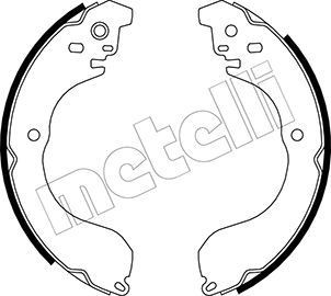 METELLI Brake Shoe Set Article number: 53-0296 cheaply