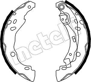 METELLI Brake Shoe Set Article number: 53-0359 cheaply