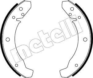 METELLI Brake Shoe Set Article number: 53-0458 cheaply
