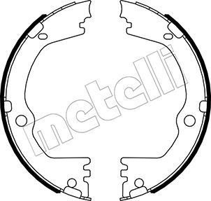 METELLI Handbrake shoes Article number: 53-0532 cheaply
