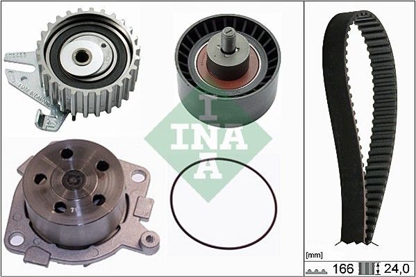 INA Water pump and timing belt kit Article number: 530 0226 30 cheaply
