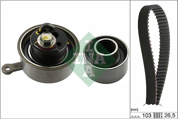 INA Timing belt kit Article number: 530 0664 10 cheaply