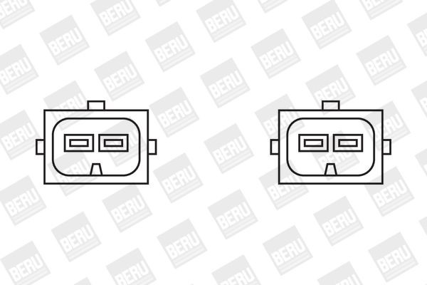 BERU Ignition coil Article number: ZS127 cheaply