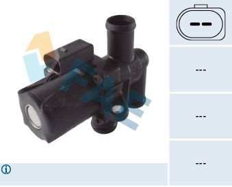FAE 55012 Heater control valve MULTIVAN 2.0 115 PS Petrol 2015