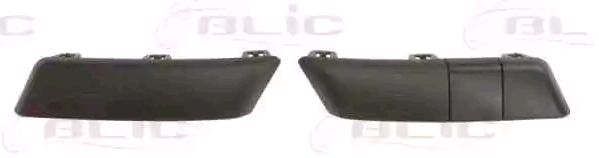 BLIC 5510-00-6043920Q Bumper moulding MEGANE 1.5 dCi 90 PS Diesel
