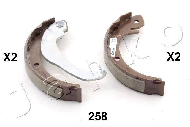 JAPKO Handbrake shoes Article number: 55258 cheaply
