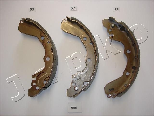 JAPKO Brake Shoe Set Article number: 55588 cheaply
