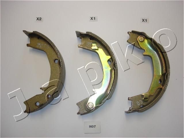 JAPKO Brake Shoe Set Article number: 55H07 cheaply