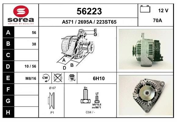 EAI Generaator Artikli number: 56223 soodsalt