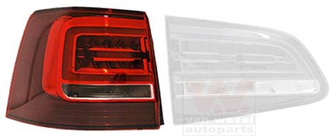 VAN WEZEL Rear light Article number: 5777923 cheaply