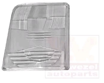VAN WEZEL 5877978 Headlight lens LT 2.5 SDI 75 PS Diesel 2006