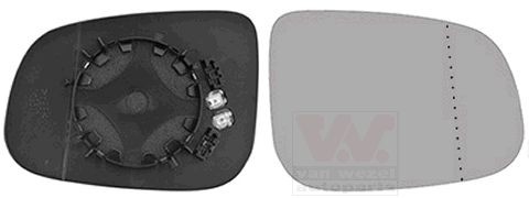 VAN WEZEL Mirror Glass, outside mirror Article number: 5922838 cheaply