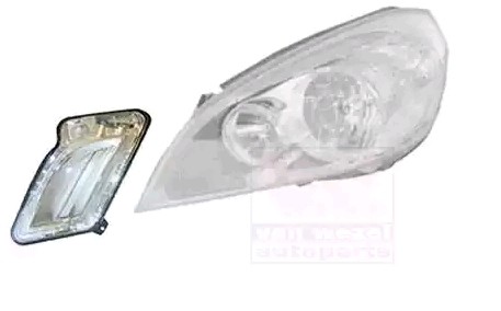 VAN WEZEL 5922957 Daytime Running Light S60 2.0 T5 240 PS Petrol 2019