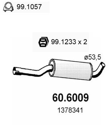 ASSO Mellempotte Varenummer: 60.6009 billige