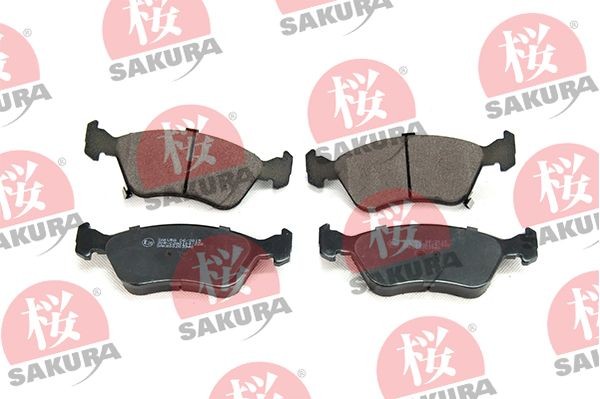 SAKURA Brake pad set Article number: 600-20-3940 cheaply