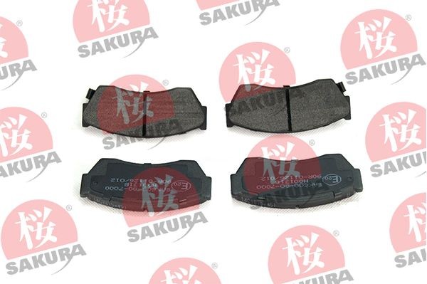 SAKURA Bremseklodser Varenummer: 600-80-7000 billige