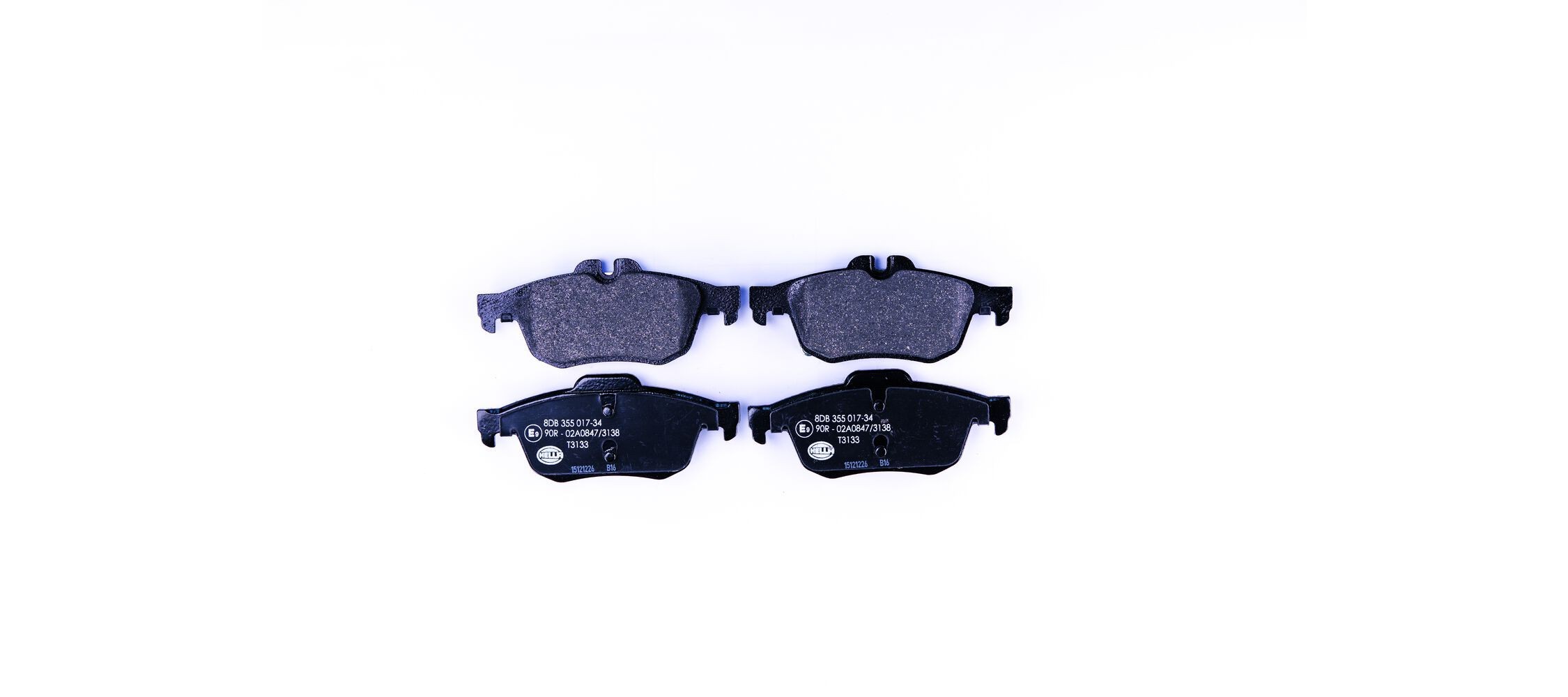 HELLA Plaquettes de frein UGS: 8DB 355 017-341 à peu de frais