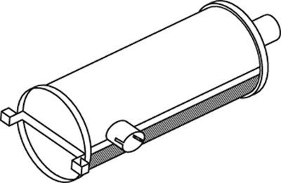 DINEX Midtre / bakre lydpotte artikkelnummer: 50433 billig