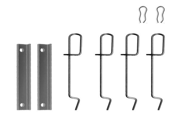 BOSCH 1 987 474 078 Σετ βοηθ. εξαρτημάτων, τακάκια φρένων 305 1.8 D 60 PS Πετρέλαιο 1990