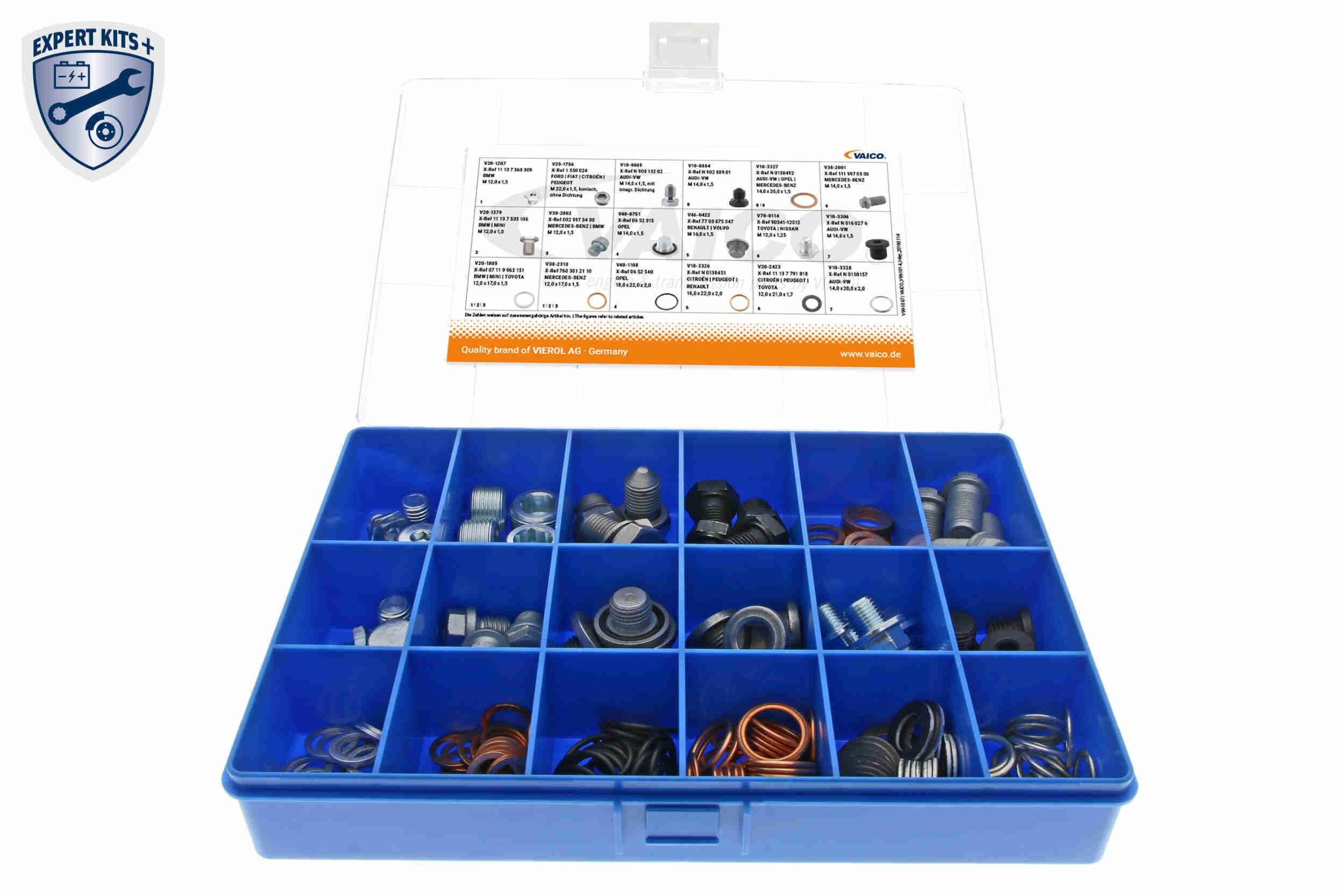 VAICO Assortiment, skruer artikkelnummer: V99-1014 billig