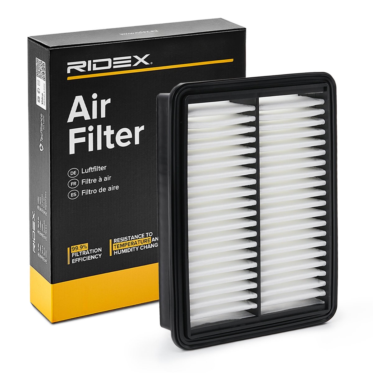 RIDEX Õhufilter Artikli number: 8A0707 soodsalt