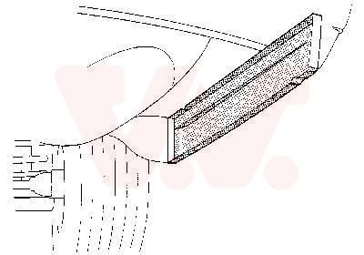 VAN WEZEL Sidevegg artikkelnummer: 3003.29 billig