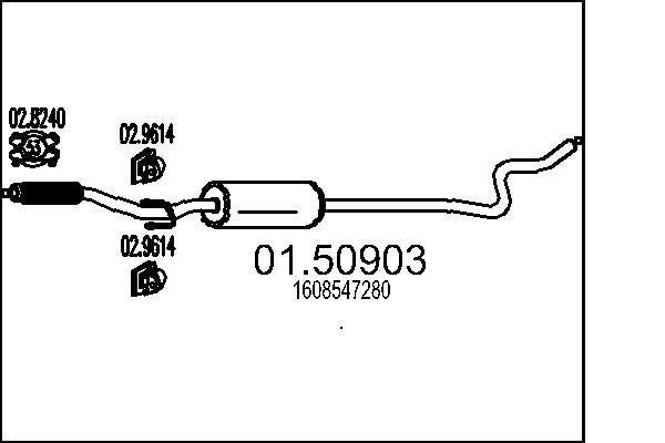 MTS Kesksummuti Artikli number: 01.50903 soodsalt