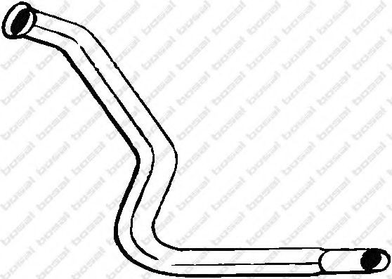 BOSAL Išleidimo kolektorius prekės numeris: 783-953 nebrangu