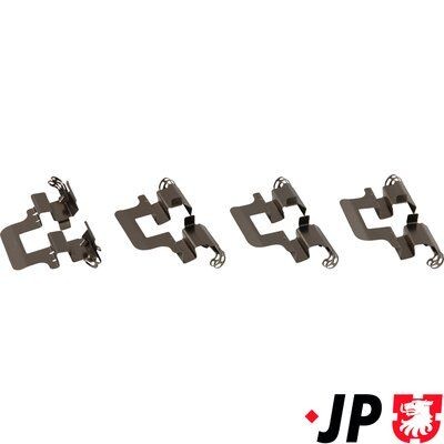 JP GROUP 1164004010 Monteringssæt til bremseklodser Q5 2.0 TFSI quattro 224 HK Benzin 2019