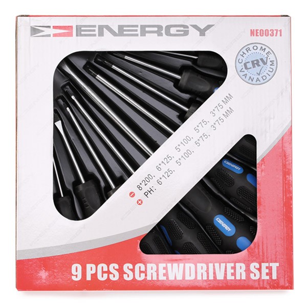 ENERGY Skruvmejselsats Artikelnummer: NE00371 billigt