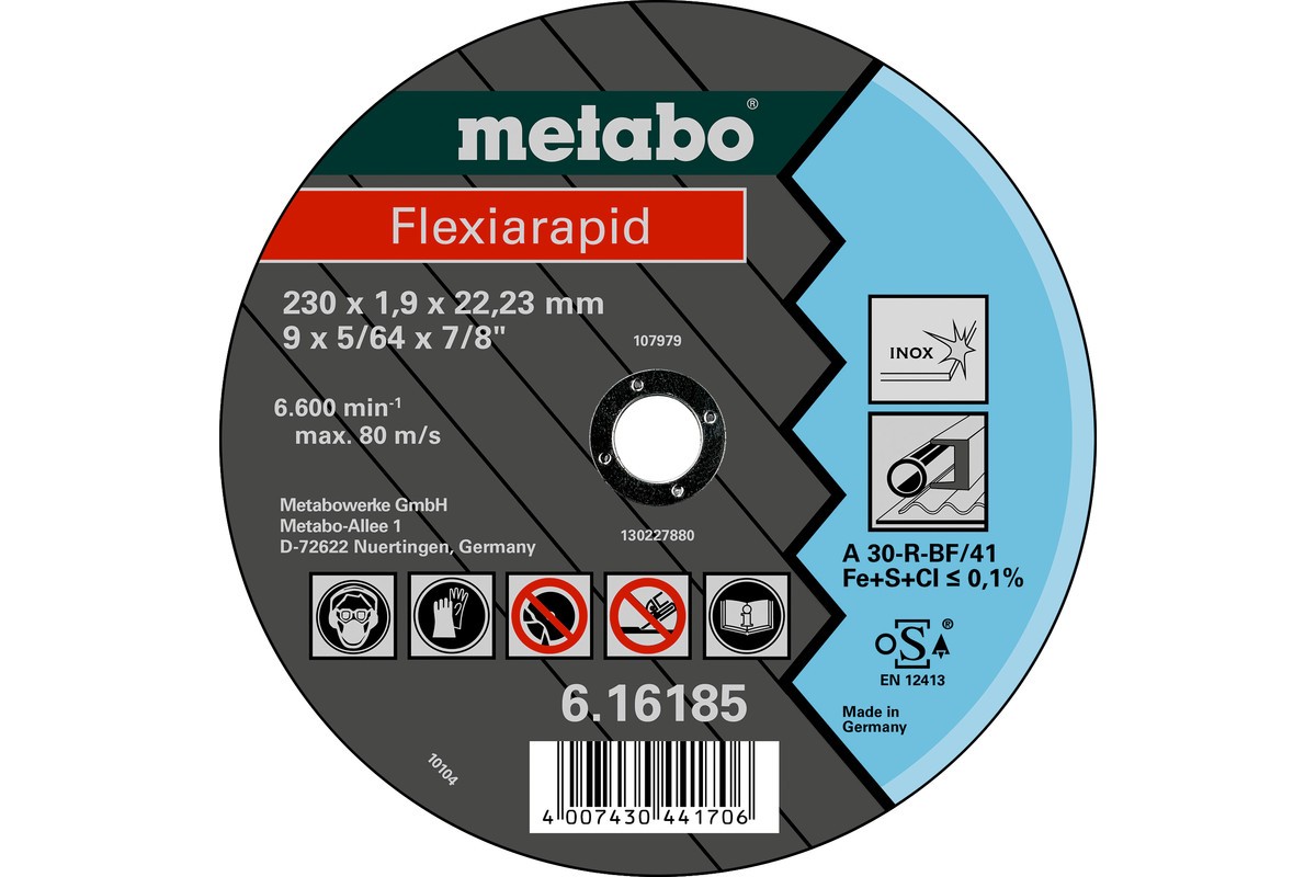 METABO Mellomleggsskive, vinkelsliper artikkelnummer: 616184000 billig