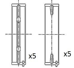 FAI AutoParts Crankshaft bearing Article number: BM1035-STD cheaply