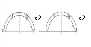 FAI AutoParts BT3012-STD Ροδέλα - αποστάτης, στροφαλ. άξονας C-MAX 2.0 TDCi 110 PS Πετρέλαιο 2010