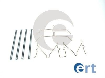 ERT 420335 Set accesorii, placute frana CADDY 1.9 D 64 CP motor diesel 2000