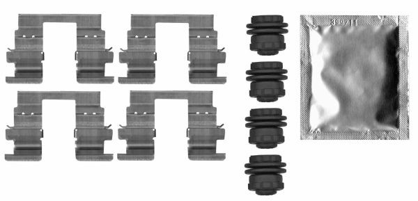 TEXTAR 82546900 Set accesorii, placute frana ASTRA 1.6 BiTurbo 150 CP motor diesel