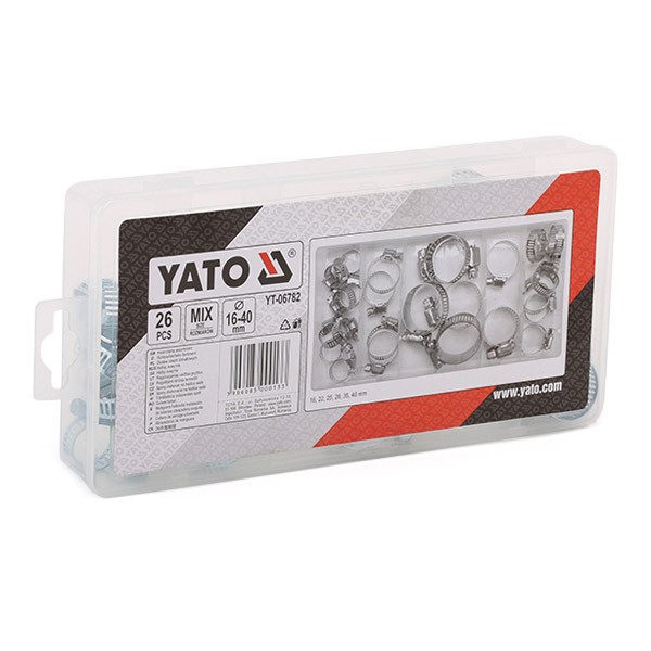 YATO Sortiment, slangeklemme artikkelnummer: YT-06782 billig