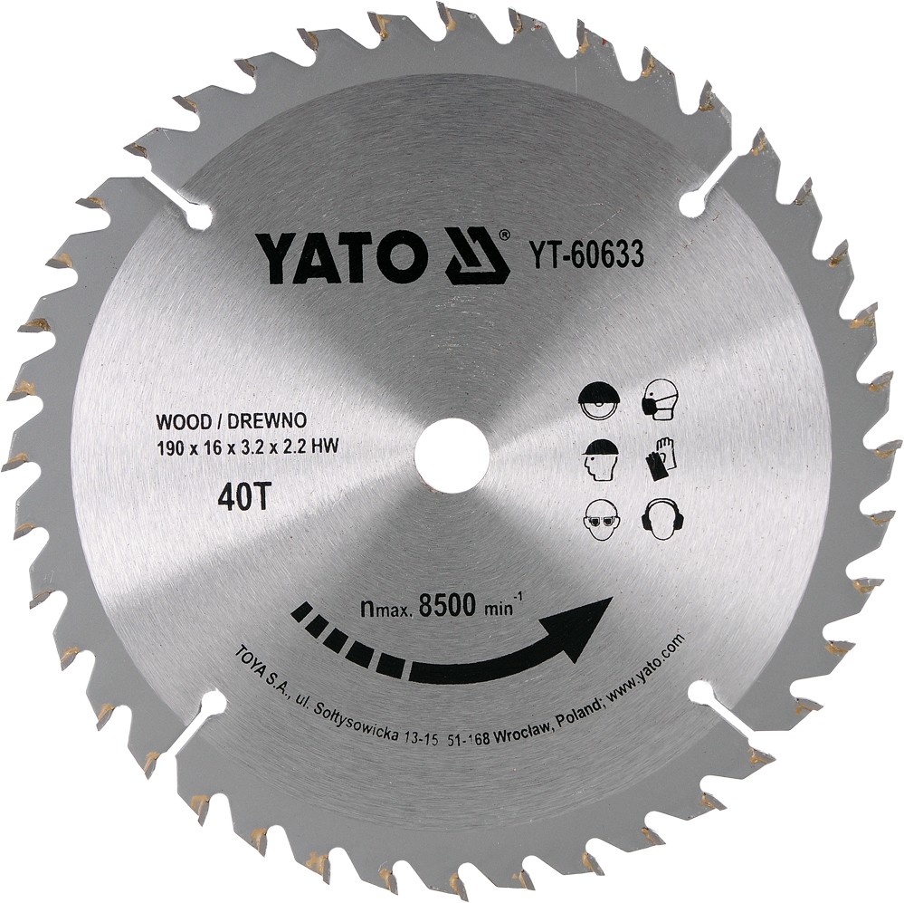 YATO Kapskiva, vinkelslip Artikelnummer: YT-60633 billigt