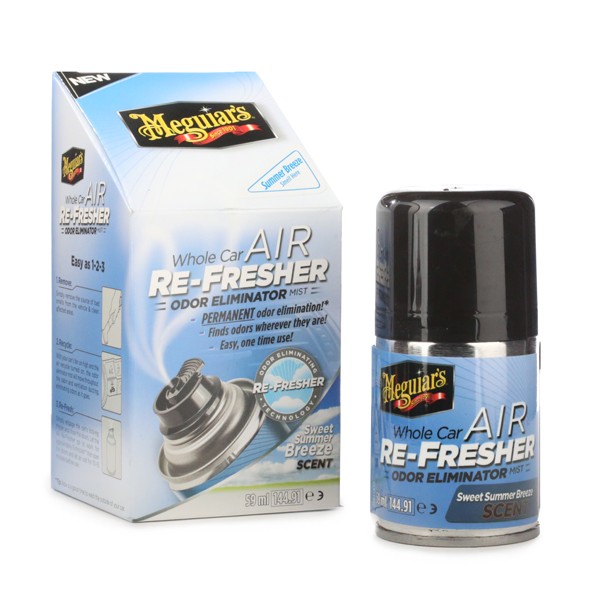 MEGUIARS Rengjøringsmiddel / desinfiserer klimaanlegg RE-FRESHER, Whole Car AIR artikkelnummer: G16602EU billig